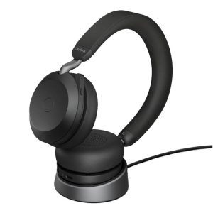 Jabra Evolve2 75 USB-C Link380a UC Stereo Stand Black