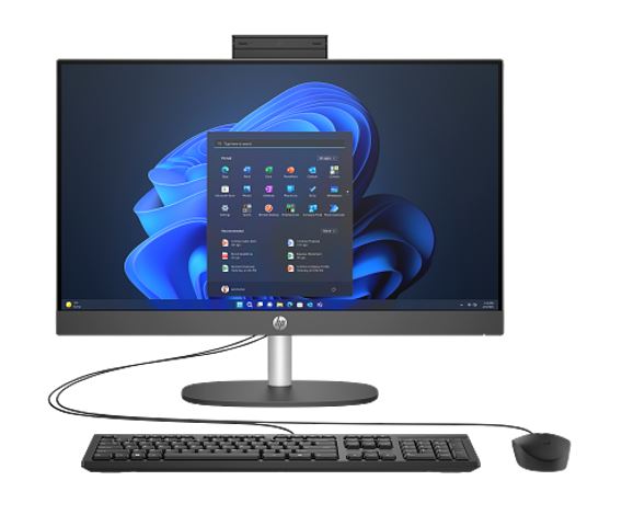 HP ProOne 245 G10 AIO 23.8'/24' FHD NT AMD Ryzen R5-7520U 16GB DDR5 512GB SSD WIN 11 PRO AMD 610M Graphics WiFi6 Keyboard+Mouse 1Yr OS WTY ~i5 – HP SYHP-A245-R516512G10 AIO (All-In-One) Product Image
