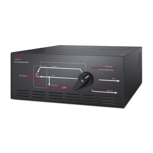 APC Service Bypass Panel 200/208/230/240V MBB 125A HW Input/Output – APC UPA-SBP20KP UPS Accessories Product Image