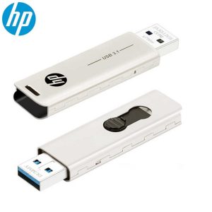 HP X796W 32GB USB 3.1 Type-A 70MB/s Flash Drive Memory Stick Thump Key 0°C to 60°C 5V Capless Push-Pull Design External Storage for Windows 10 11 – PNY USHP-X776W-32G USB3.0 Memory Thumb Drive Product Image