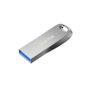 SanDisk 32GB Ultra Luxe USB3.1 Flash Drive Memory Stick USB Type-A 150MB/s capless sliver 5 Years Limited Warranty – Sandisk USSD-CZ74-032G USB3.0 Memory Thumb Drive Product Image