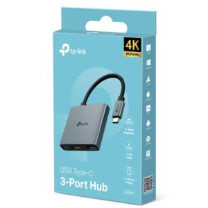 TP-Link UH3020C USB Type-C 3 in 1 Hub – TP-LINK USTL-UH3020C USB Hubs Product Image