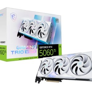 MSI nVidia GeForce RTX™ 5060 Ti 16G GAMING TRIO OC WHITE