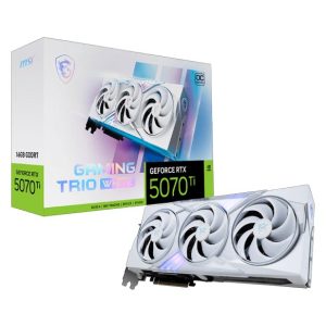 MSI nVidia GeForce RTX™ 5070 Ti 16G GAMING TRIO OC WHITE