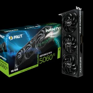 PALIT RTX5060Ti INFINITY 3 16GB GDDR7 128bit 3-DP HDMI NE7506T019T1-GB2061S – Palit VCPA-RTX5060TIINFINITY16G PCI-E nVidia Chipset Product Image