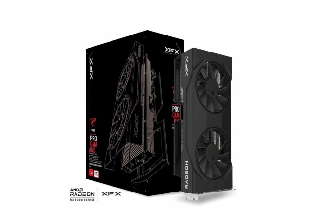 XFX Swift AMD Radeon RX 9060XT OC Gaming Edition with 16GB GDDR6 HDMI 2xDP
