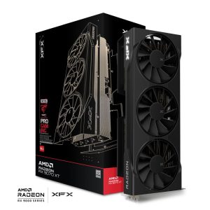 XFX Swift AMD Radeon RX 9070XT Triple fan Gaming Edition with 16GB GDDR6 HDMI 3xDP