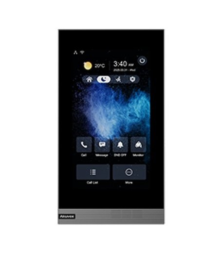 Akuvox7 SIP INDOOR MONITOR IN GREY LINUX VERSION VERTICALIP Audio & Video