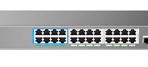GrandstreamENTERPRISE LAYER 2 MANAGED POE NETWORK SWITCH 24 X GIGE  2 X SFP 400 WATT POEIP Telephony & Unified Comms
