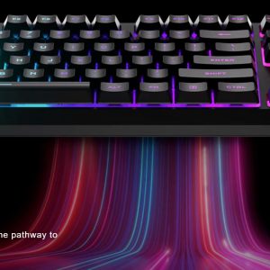 Corsair K55 CORE RGB Gaming Keyboard Dynamic Five Zone RGB