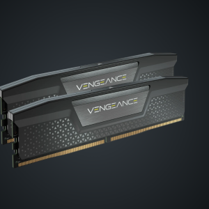 Corsair Vengeance RGB 32GB (2x16GB) DDR5 UDIMM 6000MHz CL30 1.4V Desktop Gaming Memory Black – Corsair MECMD5-VR2X16G60C30 DDR5 UDIMM (Desktop) Product Image
