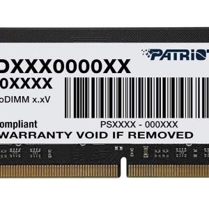 Patriot Signature Line DDR4 8GB RAM 3200MHz CL22 1.2V UDIMM – Leader-P MEPA-PSD48G320081 DDR4 UDIMM (Desktop) Product Image