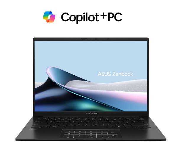 ASUS ZenBook 14'AMD RYZEN AI 7 350 3K (2880 x 1800) OLED 16:10 aspect ratio16G 512G 1.2kg 1yr wty Jade Black Win11 Home Notebook – ASUS Notebook NBA-UM3406KA-R716512 14' to 15' Notebook Product Image