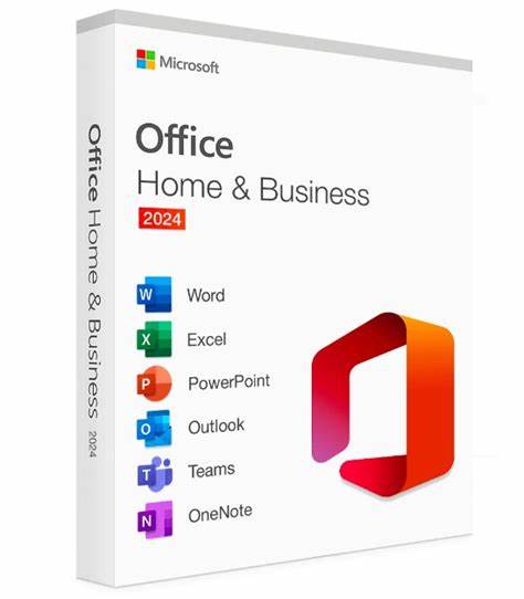 Promo - Microsoft Office Home & Business 2024 English APAC Medialess Retail New. Includles Word