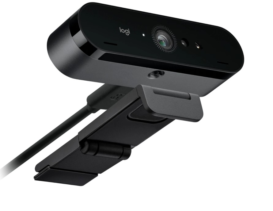 Logitech BRIO 4K Ultra HD webcam with Windows Hello support – Logitech VILT-BRIO-GRAPHIT Webcam Product Image