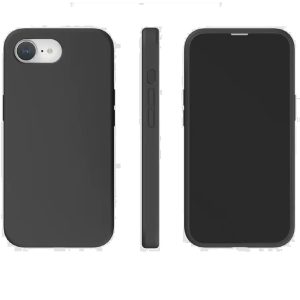 USP Apple iPhone 16e (6.1') Silicon Case Black - Two Tough Layers