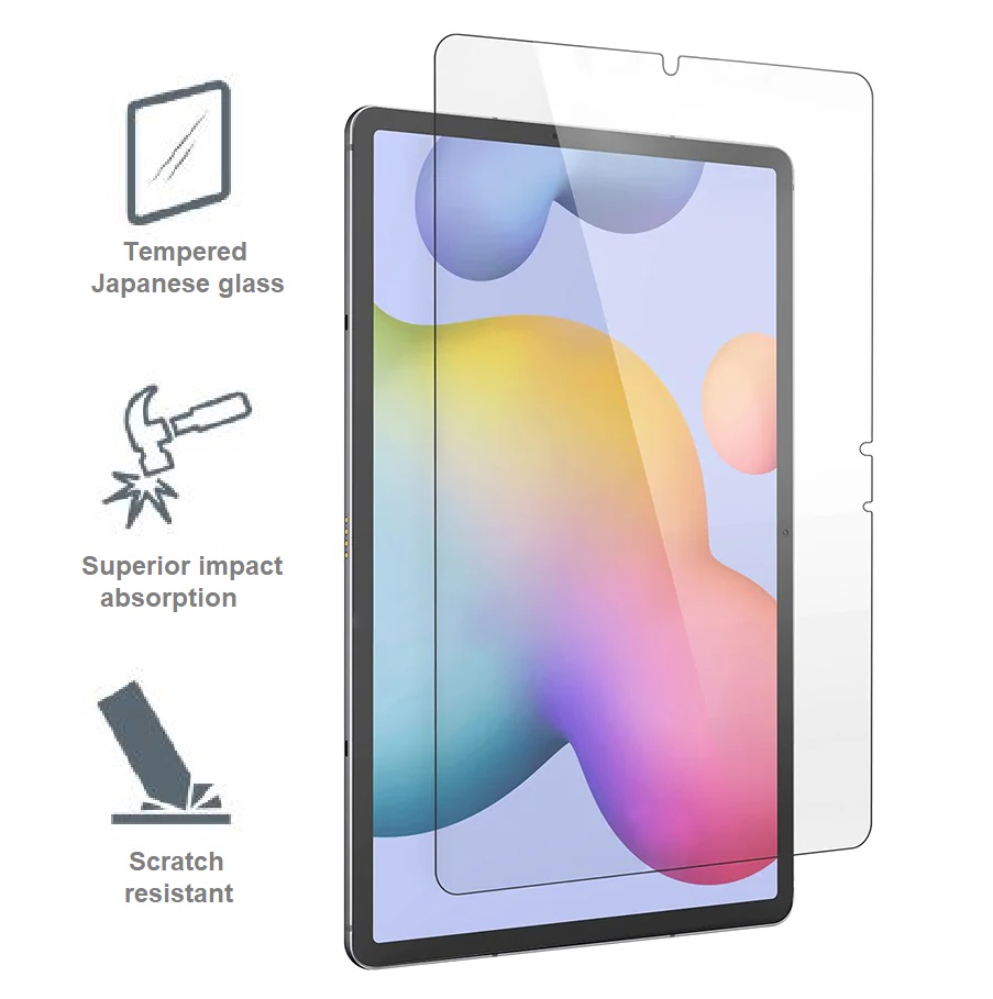 Cygnett OpticShield Samsung Galaxy Tab S10 FE / Tab S9 /Tab S8/Tab S7 (11') / Tab S9 FE (10.9') Japanese Tempered Glass Screen Protector-(CY3419CPTGL) – Cygnett MPA-CG-SGTS7-SP Galaxy S Series Tablet Screen Protectors Product Image
