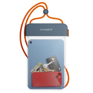 Cygnett AquaGuard Universal Waterproof Tablet Pouch - (CY4411CYWPP) Dust & Sand Protection
