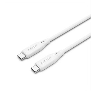 Cygnett Essentials USB-C to USB-C (2.0) Cable (2M) - White (CY4694PCTYC)