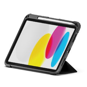 Cygnett WorkMate Apple iPad (11.0') 11th Gen (A16) /iPad 10th Gen (10.9') Case - Black/Charcoal (CY5054CPWOR)