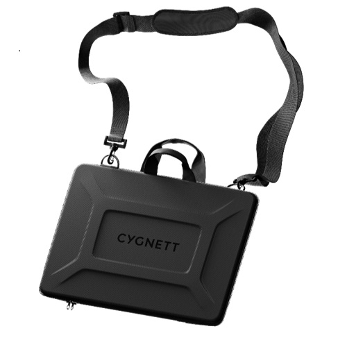 Cygnett TekSleeve SoftSheel Laptop Case - Medium 15'-16' -Black(CY5056CSSLS)