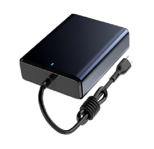 Cygnett PowerMaxx 100W PD GaN Laptop Charger with Integrated USB-C Cable (1M) - Black(CY5072PDWCH)