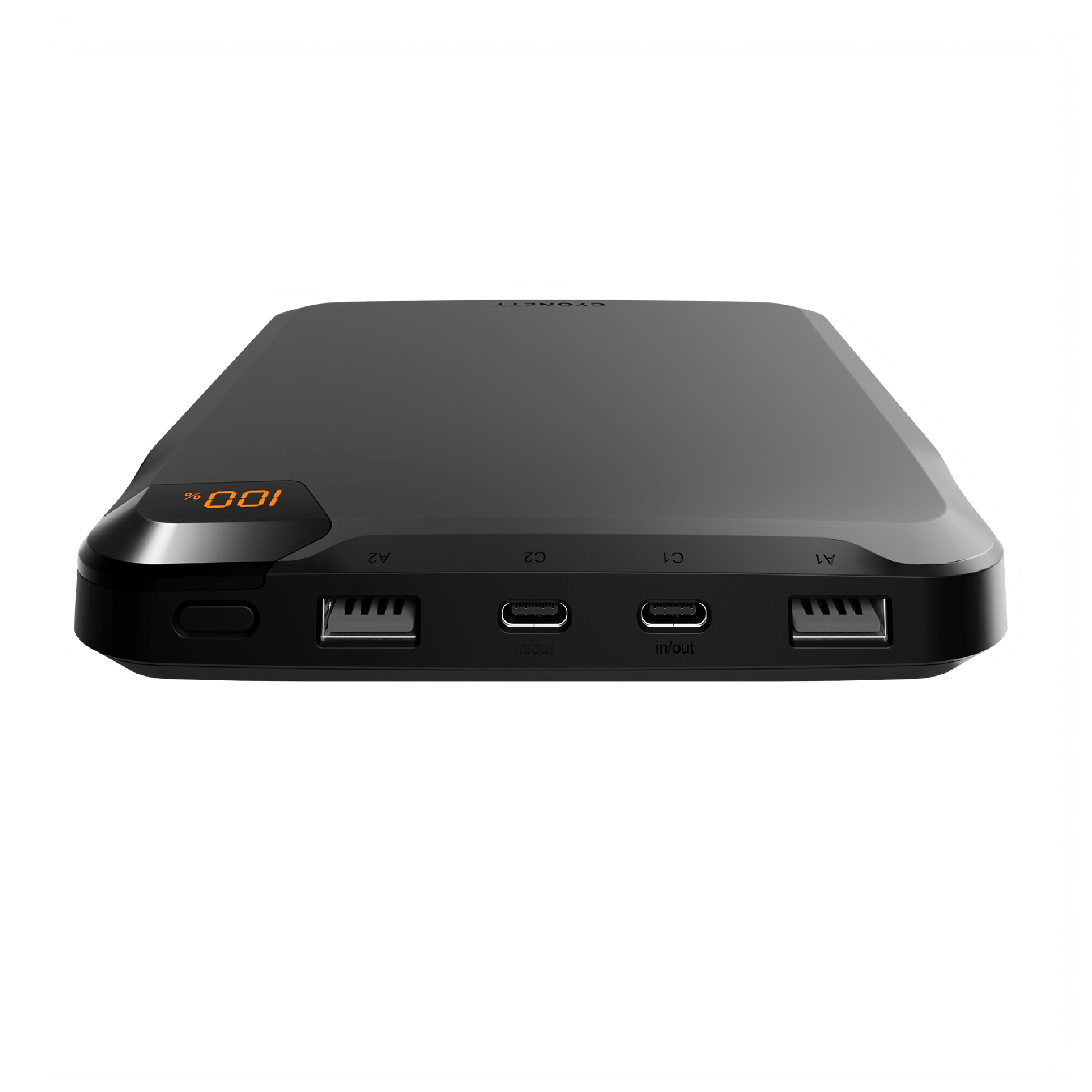 Cygnett ChargeUp VertPWR 25K mAh Laptop Power Bank + USB-C Cable (40CM) + Stand - Obsidian (CY5128PBCHE)
