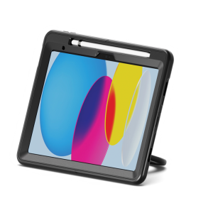 Cygnett GripStand Apple iPad (11.0') 11th Gen (A16)/iPad 10th Gen (10.9') Case -Black(CY5201CPGRP)