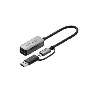 Cygnett Unite USC-C to 2.5Gbps Ethernet Adapter-White(CY5410CYHUB)