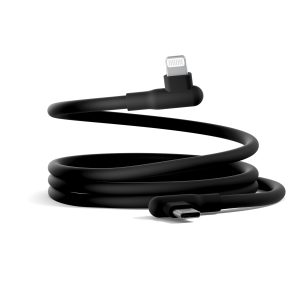 Cygnett DriveSync Right Angled Silicone Lightning to USB-C Cable (0.7M) - (CY5668CCACB)