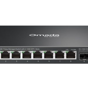TP-Link ES210X-M2 Omada 8-Port 2.5G Easy Managed Switch with 2 10GE SFP+ Slots – TP-LINK NWTL-ES210X-M2 TP-Link Omada Product Image