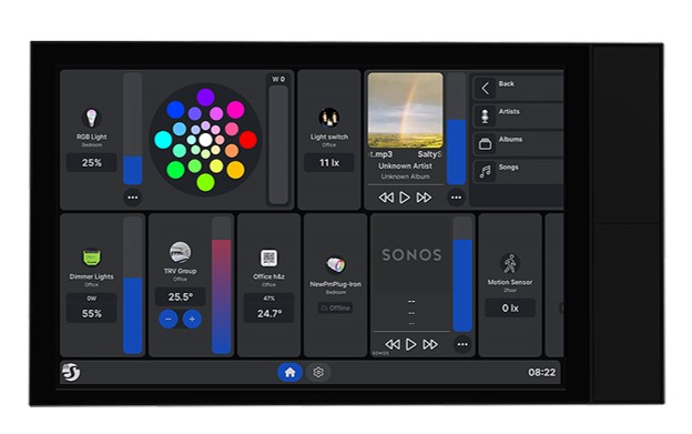 ShellySHELLY WALL DISPLAY XL BLACKKeypads / Touchscreens