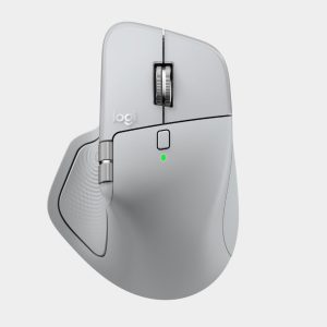 Logitech MX Master 4 Wireless Mouse - Pale Grey (LS) – Logitech MILT-MXMASTER4-PALEGRAY Wireless & Bluetooth Product Image