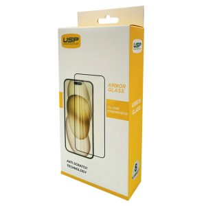 USP Apple iPhone Air (6.5') Armor Glass Full Cover Screen Protector - Full Coverage