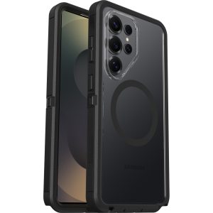 OtterBox Defender Pro XT Clear Samsung Galaxy S26 Ultra 5G (6.9') Case Dark Side (Clear/Black) -(77-99896)