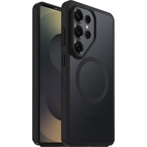 OtterBox React Magnets Samsung Galaxy S26 Ultra 5G (6.9') Case Black Crystal (Clear/Black) - (77-99937)