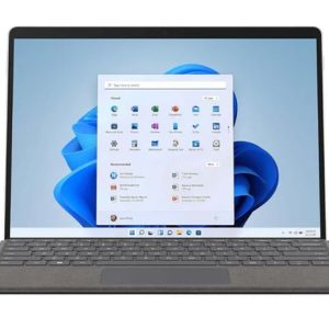 Microsoft Surface Pro 8 13' Touchscreen Intel Core i5-1135G7 8GB 128GB SSD WIN 11PRO DG WIN 10 USB-C WIFI6 BT Thunderbolt Camera Platinum 1YR WTY – Microsoft NBMS-PRO8-I58128P 2-in-1 Yoga X360 Flip Notebook Product Image