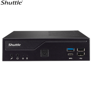 Shuttle DH610 V2 Slim Mini PC 1L Barebone - Intel 12th/13th/14th Gen
