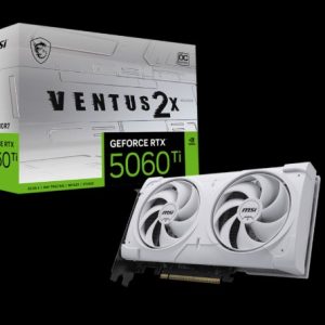 MSI nVidia GeForce RTX™ 5060 Ti 8G VENTUS 2X OC WHITE PLUS