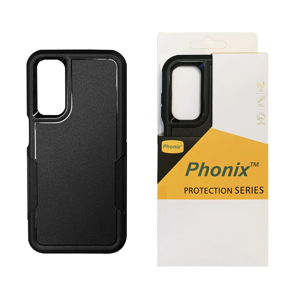 Phonix Samsung Galaxy A15 5G (6.5') Armor Light Case Black - No-Slip