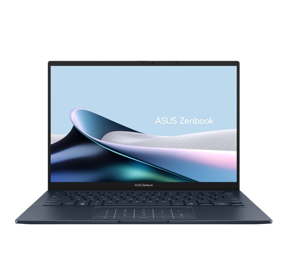 ASUS Zenbook 14 14' WUXGA OLED 60Hz NT / U7 255H (Arrow Lake) / LPDDR5X 16GB / 1TB SSD / INT / Ponder Blue / Win 11 Home (Everyday AI) – ASUS Notebook NBA-UX3405CA-QD700W 14' to 15' Notebook Product Image