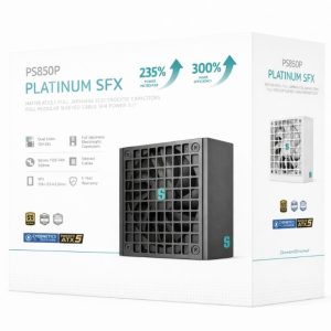 DeepCool PS850P 850W Gamer Storm SFX12V V4.1 & ATX12V V3.1M Full Japanese Electroyltic Capacitors