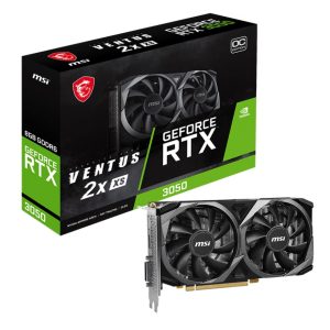 MSI nVidia Geforce RTX 3050 VENTUS 2X XS 8G OC Video Card
