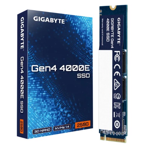 GIGABYTE Gen4 4000E 250GB NVMe PCIe 4.0 x4 M.2 2280 SSD