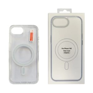 USP Apple iPhone 17e /  iPhone 16e Clear Case with MagSafe - Built-in magnets