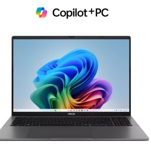 ASUS Vivobook S16 16' FHD OLED 60Hz NT / AMD R7-260 (Hawk Point) / DDR5 16GB / 512GB SSD / INT / Matte Gray / Win 11 Home (Everyday AI) – ASUS Notebook NBA-M3607HA-SH779W 15.6' to 16' Notebook Product Image