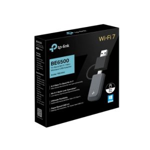 TP-Link Archer TBE400U BE6500 Tri-Band Wi-Fi 7 Mini Wireless USB Adapter – TP-LINK NWTL-ARCHERTBE400U USB Network Adapters Product Image