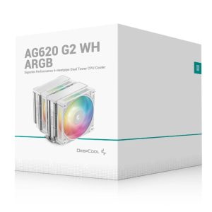 DeepCool AG620 ARGB G2 WH Dual-Tower CPU Cooler