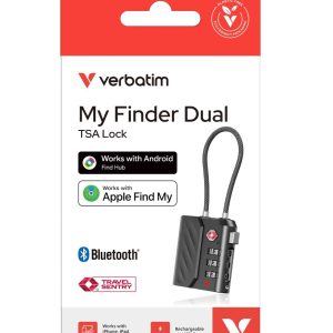 Verbatim My Finder Dual Channel TS Lock - Black – Verbatim HEV-30169 Car Phone Accessories Product Image