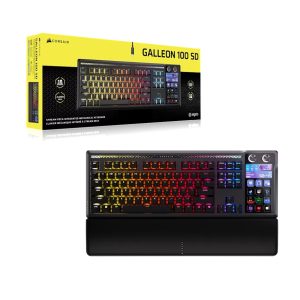 Corsair Galleon 100 SD Stream Deck-Integrated Full-Size Wired Mechanical Gaming Keyboard - Black – Corsair KBCH-GALLEON100 Gaming Product Image